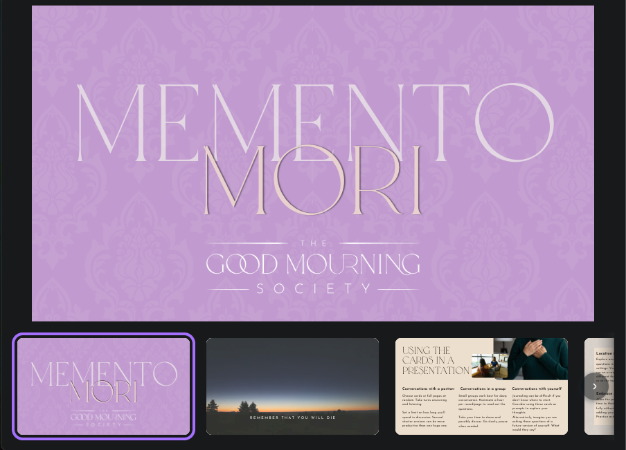 Digital Edition - Memento Mori