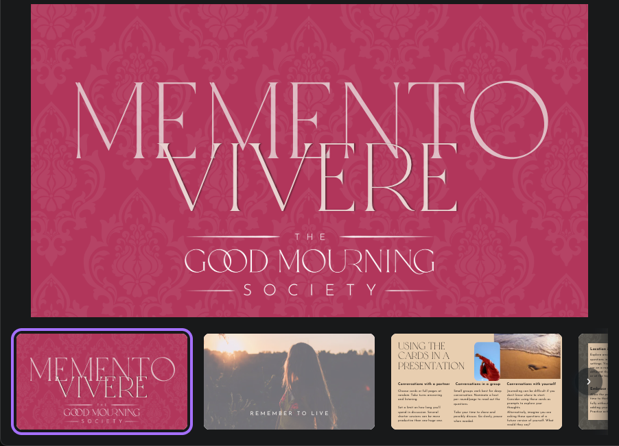 Digital Edition - Memento Vivere